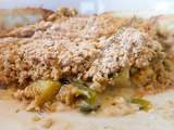 Crumble aux Poireaux / Leek Crumble