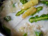 Risotto aux deux asperges / Two Asparagus Risotto