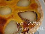 Tarte poire chocolat