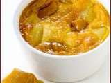 Clafoutis pommes peches