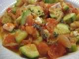 Courgettes a la provencale (thermomix ou non)