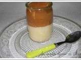 Duo de compote et creme vanille