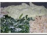 Filet de cabillaud sauce verte thermomix ou non