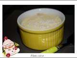 Flan coco thermomix ou non