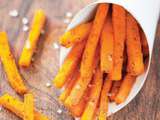 Frites de pommes de terre butternut au four