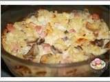 Gratin de coquillettes au reblochon