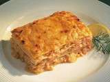 Lasagnes de colin aux epinards