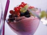 Mousse de fruits legere