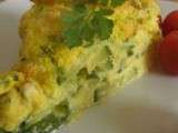 Omelette souffle aux courgettes