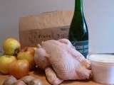 Poulet a la normande (thermomix ou non)