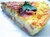 Quiche sans pate jambon et tome de savoie