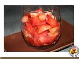 Salade de fruits frais sanguine