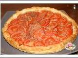 Tarte comte tomate