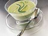 Veloute de courgettes a la vache qui rit