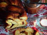 Brioche tressée façon krantz cake