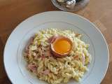 Pâte à la carbonara version légère au cookéo