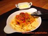 Penne rigate au chorizo et aux légumes