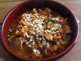 Tajine poulet abricots amandes au cookéo