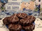 Brownies de Chocolate com Gotas de Chocolate / Brownies au Chocolat et Pépites de Chocolat