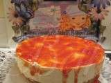 CheeseCake Couvert de Sucré de Tomate / CheeeCake Coberto com Doce de Tomate