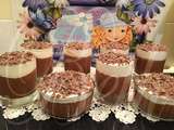 Mousse de Chocolate com Chantilly / Mousse au chocolat et Chantilly