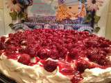 Pavlova de Framboesas / Pavlova au Framboises