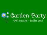 Vive l'apero fleuri!!! une recette realisé pour le defi garden party