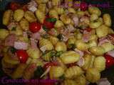 Gnocchis en salade