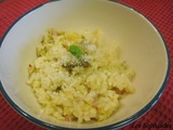 Risotto aux asperges vertes et bacon