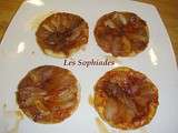 Tarte tatin d'échalotes