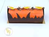 Bûche Orange épicée