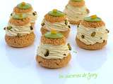 Choux Pistache Orange