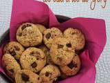 Cookies amande, noisette et 3 chocolats