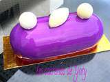 Entremet Cassis Chocolat blanc