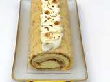 Roll Cake Citron Praliné