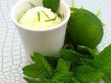 Sorbet citron vert-menthe