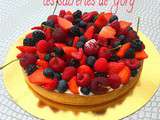 Tarte aux fruits rouges