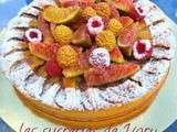 Tarte figues Fleur d'Oranger