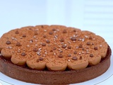 Tarte tout chocolat