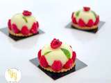 Tartelettes Citron Vert-Framboises