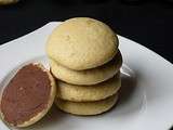 Biscuits citron/huile d'olive et couche croquante de chocolat