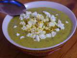 Soupe onctueuse de courgette au curry