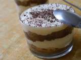 Tiramisu crème de marron, poire, chocolat