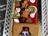 Buche de noel: casse-noisette