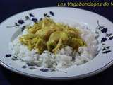 Blanquette de volaille au curry