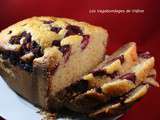 Cake citron, amandes et framboises en m.a.p