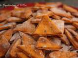 Crackers à la tomate et aux graines de tournesol