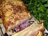 Croque cake jambon banane