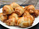 Mini croissants jambon-fromage