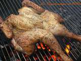 Poulet en crapaudine, au barbecue